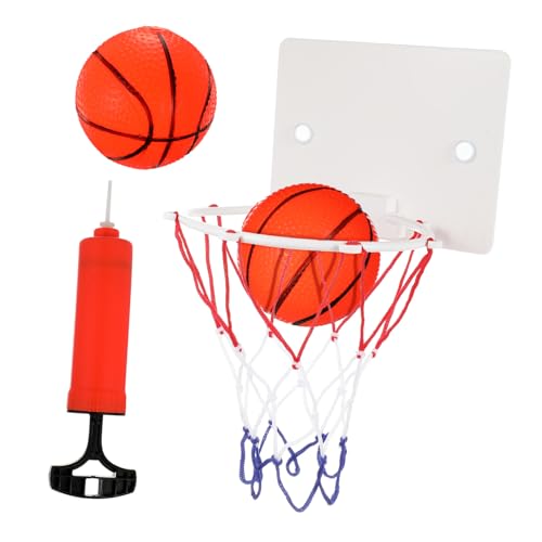 Toyvian 1Satz Mini Basketballspielzeug für Wandmontage Tragbarer Basketballkorb für Bällen und Luftpumpe Indoor für Stundenlangen Spaß Toyvian 1Satz Mini Basketballspielzeug für Wandmontage Tragbarer Basketballkorb für Bällen und Luftpumpe Indoor für Stundenlangen Spaß von Toyvian