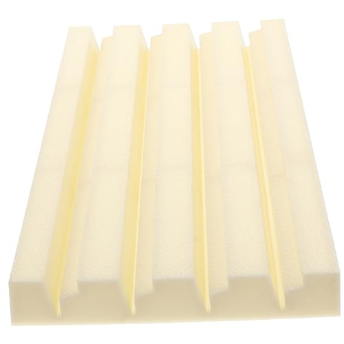 Toyvian 1Stk Spielkarten Halterung Bausteine Poker Puzzle Bienenspielkarten Halter für Karten aufbewahrung kartenständer cardholder Tisch-Domino-Tablett Spielkarten-Organizer Plastik Beige von Toyvian