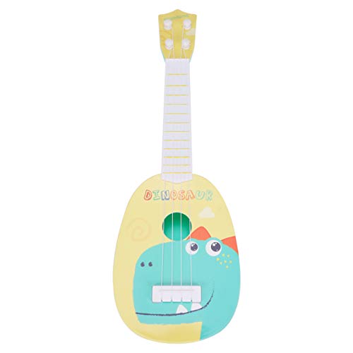 Toyvian 1Stk simulierte Gitarre Musikinstrumente, Musikalisches Lernspielzeug Gitarre -Saiten Gitarre für Gitarrenspielzeug Akustikgitarre im Vintage-Stil von Toyvian