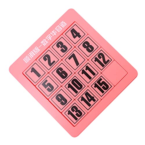 Toyvian 1stk Mathematik-Puzzle Digitales Puzzlespielzeug Mathe- Puzzle- Rosa von Toyvian