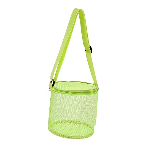 Toyvian 1pc Mesh Seashell Tasche Für Jungen Und Mädchen Strand Spielzeug Lagerung Faltbare Mesh Duffle Tasche Für Strand von Toyvian