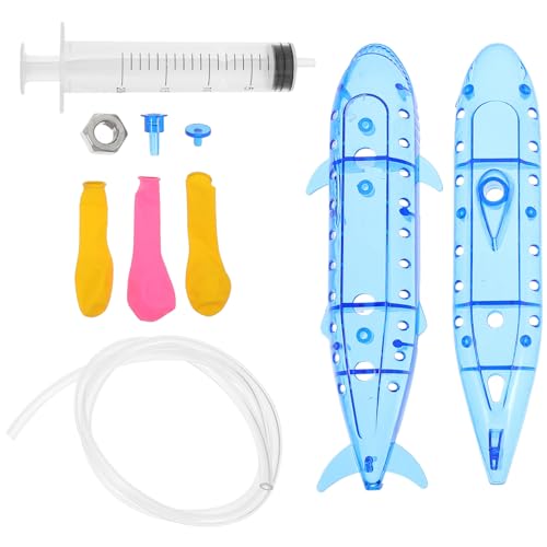 Toyvian 1stk U-Boot-auftriebsdemonstrationsausrüstung Spielset Für Kinder Modelle Geräte Für Physikalische Experimente Mini-u-Boot-Modell Rennschiff Schiffsmodell Fernbedienung Plastik von Toyvian