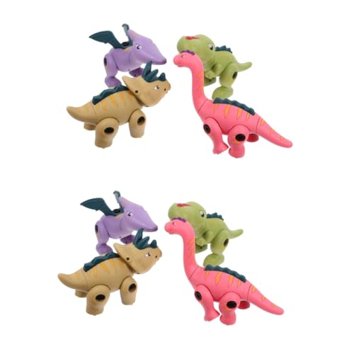 Toyvian 2 Sätze Dinosaurier-Spielzeug Spielzeug Auseinander Nehmen Dinosaurier Zusammenbauen Dinosaurierspielzeug Für Kinder Lernspielzeug Dinosaurierspielzeug Zusammenbauen Plastik von Toyvian