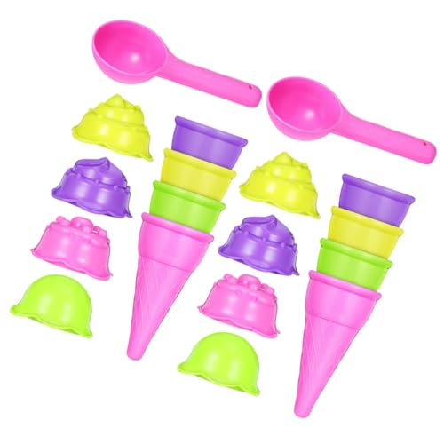 Toyvian 2 Sätze Eiscreme Sandspielzeug mit Realistischen Formen und Glatten Kunststoffmoldings für Strandparty Sandkasten und Kreative Outdoor Spiele Toyvian 2 Sätze Eiscreme Sandspielzeug mit Realistischen Formen und Glatten Kunststoffmoldings für Strandparty Sandkasten und Kreative Outdoor Spiele von Toyvian