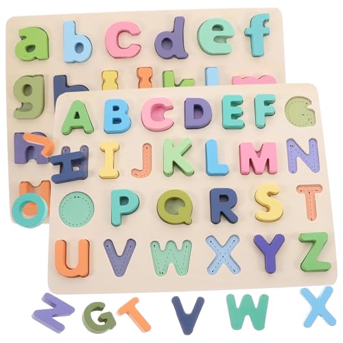 Toyvian 2sätze Englisches Puzzlespielzeug Für Junge Mädchen Holzpuzzles Für Kleinkinder Puzzlespielzeug Für Früherziehung Pädagogisches Kleinkindspielzeug Kinderholzpuzzle Toyvian 2sätze Englisches Puzzlespielzeug Für Junge Mädchen Holzpuzzles Für Kleinkinder Puzzlespielzeug Für Früherziehung Pädagogisches Kleinkindspielzeug Kinderholzpuzzle von Toyvian