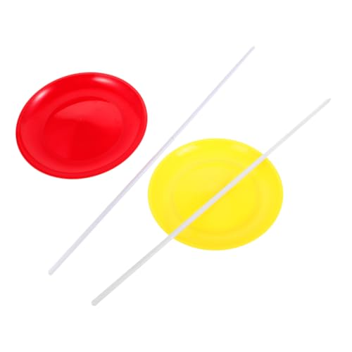 Toyvian 2 Sätze Jonglierplatten mit Sticks Ausgewogenes Design für Schnelle Fertigkeitsentwicklung Tragbar und Langlebig Geeignet für Zirkusvorführungen Outdoor Spiele und Anfänger Toyvian 2 Sätze Jonglierplatten mit Sticks Ausgewogenes Design für Schnelle Fertigkeitsentwicklung Tragbar und Langlebig Geeignet für Zirkusvorführungen Outdoor Spiele und Anfänger von Toyvian
