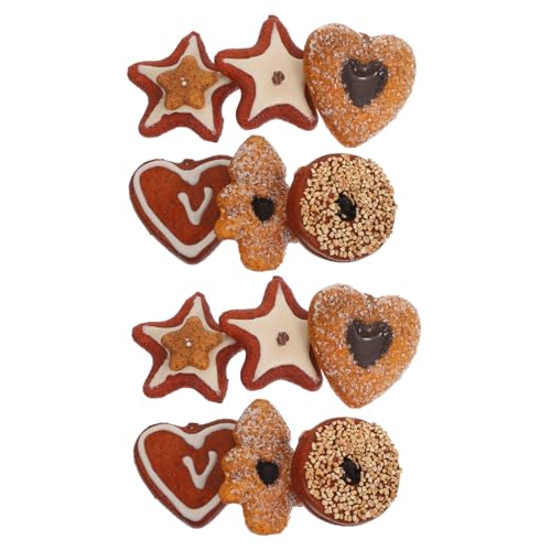 Toyvian 2 Sätze Künstliche Weihnachtskekse Realistische Künstliche Schokoladenkekse Teilig Simulierter Dessert Deko Leichte Küchenrequisiten Langlebige Pflegeleichte Lebensmittelmodelle Toyvian 2 Sätze Künstliche Weihnachtskekse Realistische Künstliche Schokoladenkekse Teilig Simulierter Dessert Deko Leichte Küchenrequisiten Langlebige Pflegeleichte Lebensmittelmodelle von Toyvian