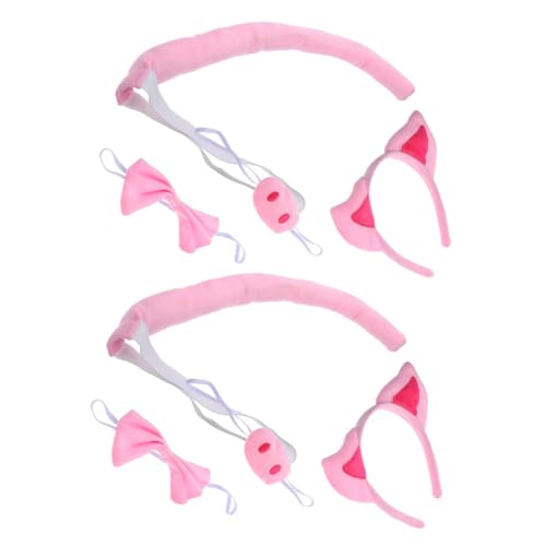Toyvian 2 Sätze Niedliches Schweineohr Haarreif Tierohren Stirnband Leicht Tragebar Für Halloween Geburtstagsfeier Cosplay Party Zubehör Toyvian 2 Sätze Niedliches Schweineohr Haarreif Tierohren Stirnband Leicht Tragebar Für Halloween Geburtstagsfeier Cosplay Party Zubehör von Toyvian