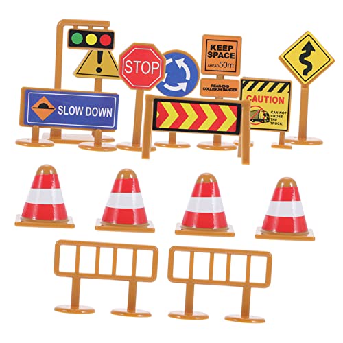 Toyvian 2 Sätze Verkehrsschilder Spielset Teiligem Mini Straßenverkehrszeichen Modellspielzeug für Pädagogisch Frühförderung Kreative Verkehrssicherheitsspielzeug Jungen Mädchen Toyvian 2 Sätze Verkehrsschilder Spielset Teiligem Mini Straßenverkehrszeichen Modellspielzeug für Pädagogisch Frühförderung Kreative Verkehrssicherheitsspielzeug Jungen Mädchen von Toyvian
