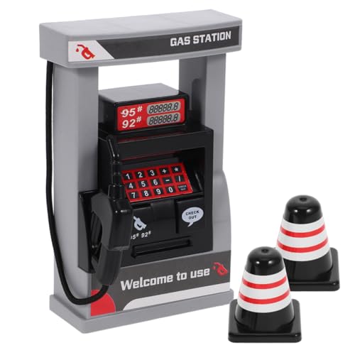 Toyvian 2 Simulation Tankstelle Spielzeug Kinderspielzeug Spielzeug Gaspumpe Aldut Spielzeug Minispielzeug Kinderspielzeug Luftpumpe Spielhaus Simulation Spielzeug Spielzeug Tankstelle von Toyvian