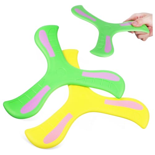 Toyvian 2 Stück Boomerang aus Eva Bunte Rückkehr spielzeuge für Outdoor Spaß Sicher mit Glatten Kanten Leicht zu Werfen und Fangen Geeignet für Ab Jahren Toyvian 2 Stück Boomerang aus Eva Bunte Rückkehr spielzeuge für Outdoor Spaß Sicher mit Glatten Kanten Leicht zu Werfen und Fangen Geeignet für Ab Jahren von Toyvian