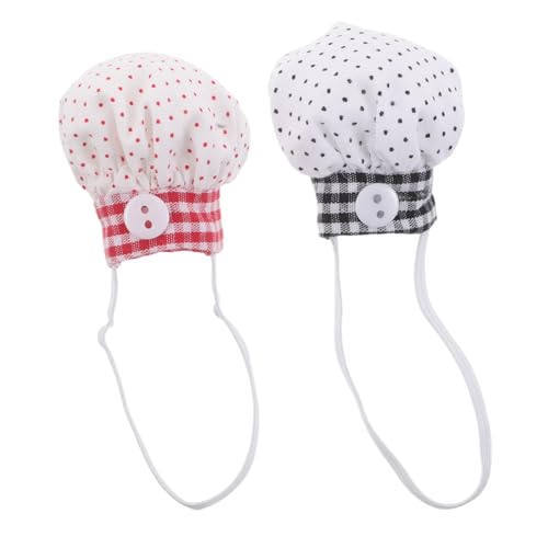 Toyvian 2 Stück Chefhutdekoration Hundebekleidung Puppenbekleidungszubehör Kochspielzeug Kochkappe für kleine Tierkochkoch Stofftier Outfits Puppenkochkappen Puppenkleidung PP-Baumwolle Toyvian 2 Stück Chefhutdekoration Hundebekleidung Puppenbekleidungszubehör Kochspielzeug Kochkappe für kleine Tierkochkoch Stofftier Outfits Puppenkochkappen Puppenkleidung PP-Baumwolle von Toyvian