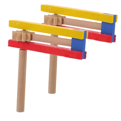 Toyvian 2 Stück Holz Rassel mit Langem Griff Selbstrotierende Kastagnetten Kinderfreundliches Percussion Instrument für Musikunterricht und Kindergarten Teiliges zu Greifen Toyvian 2 Stück Holz Rassel mit Langem Griff Selbstrotierende Kastagnetten Kinderfreundliches Percussion Instrument für Musikunterricht und Kindergarten Teiliges zu Greifen von Toyvian