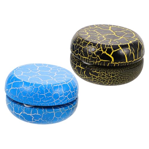 Toyvian 2 Stück Holz Yoyo mit Auffälligem Rissmuster Mini Tragbar Fördert Koordination und Kreativität für Anfänger Spiel und Partyspaß Toyvian 2 Stück Holz Yoyo mit Auffälligem Rissmuster Mini Tragbar Fördert Koordination und Kreativität für Anfänger Spiel und Partyspaß von Toyvian