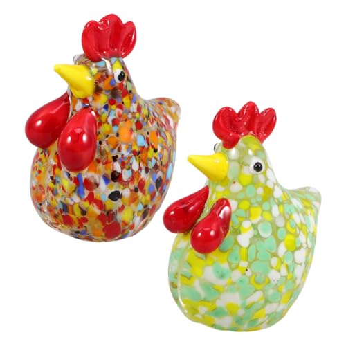 Toyvian 2 Stück Küken Ornament Herbstdekoration Für Die Küche Dekorationen Für Zuhause Hahn Küchendekoration Truthahnfigur Hühnerstatue Küchendekoration Hahn Blumentopf Huhn von Toyvian