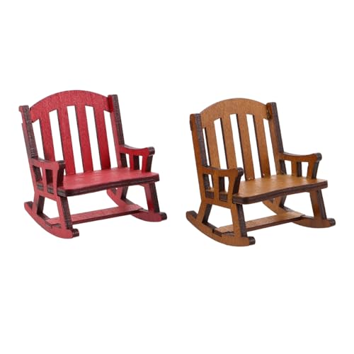 Toyvian 2stücke Mini Schaukelstuhl Für Puppenhaus Holz Miniaturstuhl Kleiner Schaukelstuhl Dekorationsmöbel Miniatur Für Sammler Puppenhaus-Ornament Holzstuhl-möbelmodell Toyvian 2stücke Mini Schaukelstuhl Für Puppenhaus Holz Miniaturstuhl Kleiner Schaukelstuhl Dekorationsmöbel Miniatur Für Sammler Puppenhaus-Ornament Holzstuhl-möbelmodell von Toyvian