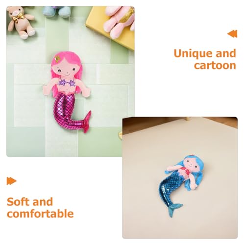 Toyvian 2 Stück Plüschtierkissen Meerjungfrau Puppenspielzeug Gefüllte Meerjungfrau Glitzerndes Cartoon Stofftiere Plüschtiere Für Mädchen Toyvian 2 Stück Plüschtierkissen Meerjungfrau Puppenspielzeug Gefüllte Meerjungfrau Glitzerndes Cartoon Stofftiere Plüschtiere Für Mädchen von Toyvian