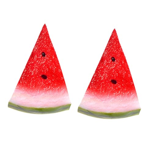 Toyvian 2 Stück Realistische Wassermelonen Deko aus Geruchlos und Hautfreundlich Partydekoration und Fotorequisite für Restaurant und Zuhause Toyvian 2 Stück Realistische Wassermelonen Deko aus Geruchlos und Hautfreundlich Partydekoration und Fotorequisite für Restaurant und Zuhause von Toyvian