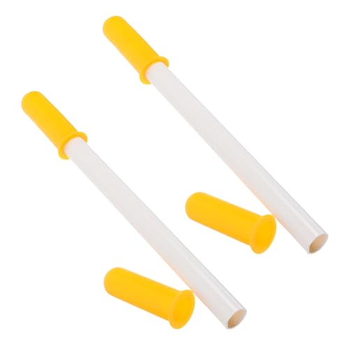 Toyvian 2 Stück Rockerpferd Griffe Gelb Ergonomischer Kunststoffgriff mit Gewinde Kindersicherer Ersatz für Schaukelpferd Zubehör Kompatibel mit Holzpferd Spielpferd für Kleinkinder Toyvian 2 Stück Rockerpferd Griffe Gelb Ergonomischer Kunststoffgriff mit Gewinde Kindersicherer Ersatz für Schaukelpferd Zubehör Kompatibel mit Holzpferd Spielpferd für Kleinkinder von Toyvian