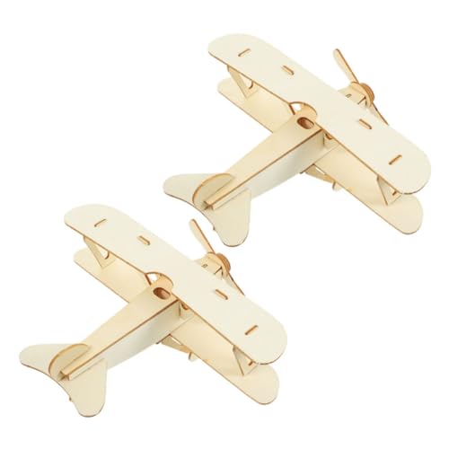 Toyvian 2 Stück Teiliges Holzflugzeug Bausatz DIY Modell mit Abnehmbaren Fördert Motorik Sicher Kindgerecht für Gruppenaktivität und Kreative Spielentwicklung Toyvian 2 Stück Teiliges Holzflugzeug Bausatz DIY Modell mit Abnehmbaren Fördert Motorik Sicher Kindgerecht für Gruppenaktivität und Kreative Spielentwicklung von Toyvian