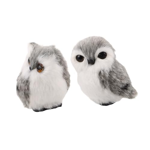 Toyvian 2 Stück Teiliges Kleine Graue Eulen Plüschtiere Weiche Kuscheltiere für Erwachsene Detailreich Gearbeitet Vielseitig als und Dekoration für Geburtstag und Hochzeit Geeignet Toyvian 2 Stück Teiliges Kleine Graue Eulen Plüschtiere Weiche Kuscheltiere für Erwachsene Detailreich Gearbeitet Vielseitig als und Dekoration für Geburtstag und Hochzeit Geeignet von Toyvian
