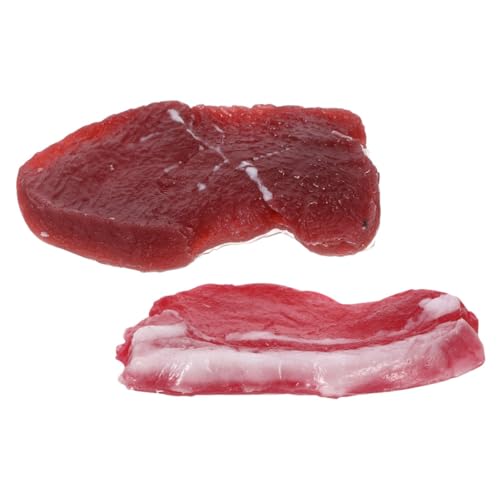 Toyvian 2 Stück Teiliges Künstliches Schweine und Rindfleischset Realistische Fleischmodelle Kunstvoll Gefertigt Langlebig für Küchen Deko Fotografie Requisiten Party und Marktpräsentation Toyvian 2 Stück Teiliges Künstliches Schweine und Rindfleischset Realistische Fleischmodelle Kunstvoll Gefertigt Langlebig für Küchen Deko Fotografie Requisiten Party und Marktpräsentation von Toyvian