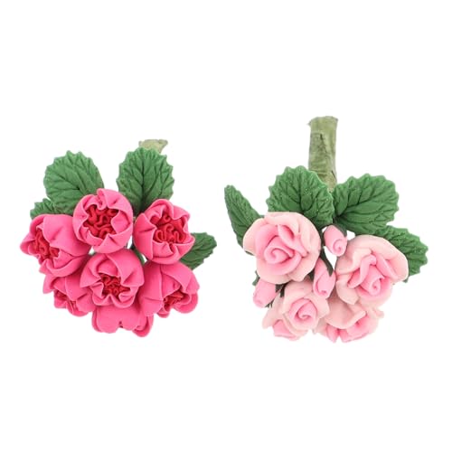 Toyvian 2 Stück Teiliges Miniatur Blumenbouquet aus Resin Künstliche Blumenarrangements für Puppenhaus Dekoration Kleine Ausstattung für Minipuppenhäuser Langlebig und Vielseitig Toyvian 2 Stück Teiliges Miniatur Blumenbouquet aus Resin Künstliche Blumenarrangements für Puppenhaus Dekoration Kleine Ausstattung für Minipuppenhäuser Langlebig und Vielseitig von Toyvian