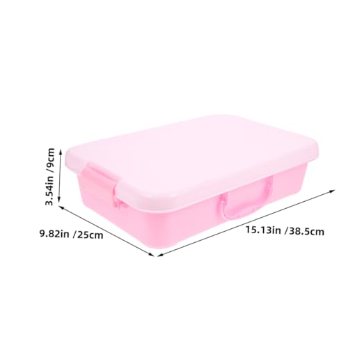 Toyvian 2 Stück Teiliges Tragbares Sandspielzeug für Kunststoff Sandbox mit Deckel und Griff Multifunktionaler Aufbewahrungsbehälter für Sand Perlen Bastelmaterialien Toyvian 2 Stück Teiliges Tragbares Sandspielzeug für Kunststoff Sandbox mit Deckel und Griff Multifunktionaler Aufbewahrungsbehälter für Sand Perlen Bastelmaterialien von Toyvian