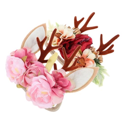 Toyvian 2 Stück Weihnachtliches Rentier Stirnband Haarschmuck Realistisches Geweih Design Festliche Haarbänder für Weihnachtsfeiern Karneval Kostüm Zubehör Toyvian 2 Stück Weihnachtliches Rentier Stirnband Haarschmuck Realistisches Geweih Design Festliche Haarbänder für Weihnachtsfeiern Karneval Kostüm Zubehör von Toyvian