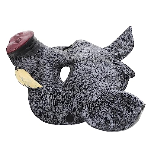 Toyvian Gesicht Halloween-Maske 2st Wildschwein Maske Halloween-tier Gruselige Halloween-masken Tiere sbedeckung Traummaske Halloween-s Party-s Für Fest Cosplay Kleidung Pu Cosplay-Kostüme von Toyvian