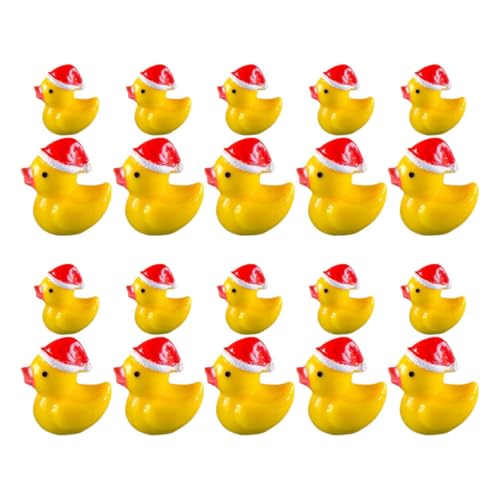 Toyvian 20stücke Mini Weihnachtsentchen Figuren Handgefertigte Miniatur Enten Aus Harz Für Garten Und Puppenhaus Dekoration Für Mikrolandschaften Und Festliche Anlässe Toyvian 20stücke Mini Weihnachtsentchen Figuren Handgefertigte Miniatur Enten Aus Harz Für Garten Und Puppenhaus Dekoration Für Mikrolandschaften Und Festliche Anlässe von Toyvian