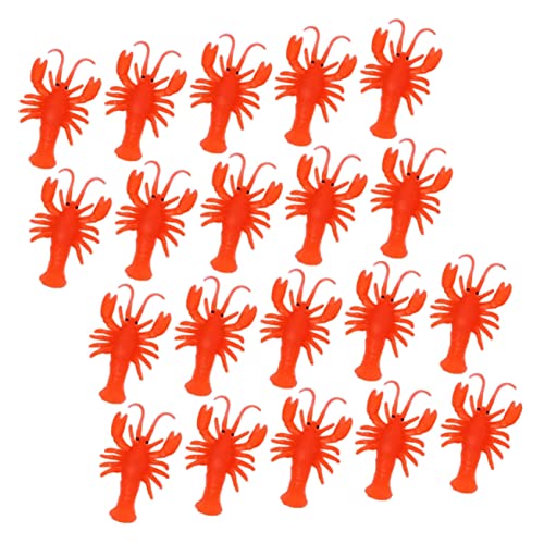 Toyvian 20 Stück Mini Langusten Lustige Krebse für Wasserspielzeug Dekoration und Lernspielzeug TPR Weiche und Verschleißfeste Mini Lobster für und Spaß Toyvian 20 Stück Mini Langusten Lustige Krebse für Wasserspielzeug Dekoration und Lernspielzeug TPR Weiche und Verschleißfeste Mini Lobster für und Spaß von Toyvian