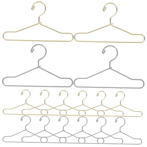 Toyvian 20 Stück Mini Metall Puppenkleiderbügel Miniatur Doll Accessories für Puppenhaus Kleiderschränke Kleidungsorganisation Röcke Outfits Platzsparende Aufbewahrung Toyvian 20 Stück Mini Metall Puppenkleiderbügel Miniatur Doll Accessories für Puppenhaus Kleiderschränke Kleidungsorganisation Röcke Outfits Platzsparende Aufbewahrung von Toyvian