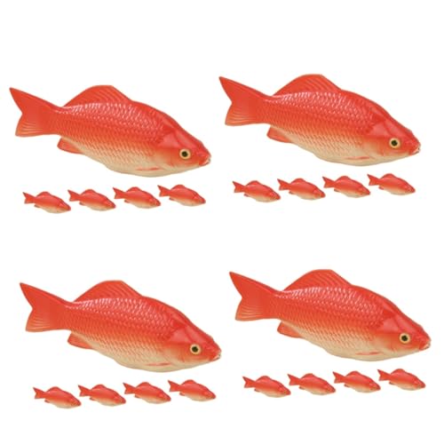 Toyvian 20 Stück Simulationsschaum Fisch Kompakte Fischfigur Aquarium Schwimmender Fisch Dekor Fischerkennungsmodell Schaumstoff Tiermodell Fischmodell Dekor Gefälschte von Toyvian