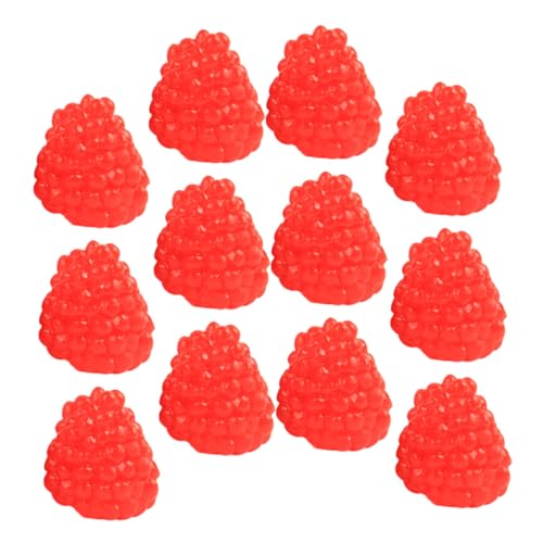 Toyvian 20 Stück Teiliges Künstliches Himbeermodell Realistische Nachbildung Lebendige Farbe Verarbeitung für DIY Obstdeko Küche Tisch Hochzeit Fest Toyvian 20 Stück Teiliges Künstliches Himbeermodell Realistische Nachbildung Lebendige Farbe Verarbeitung für DIY Obstdeko Küche Tisch Hochzeit Fest von Toyvian