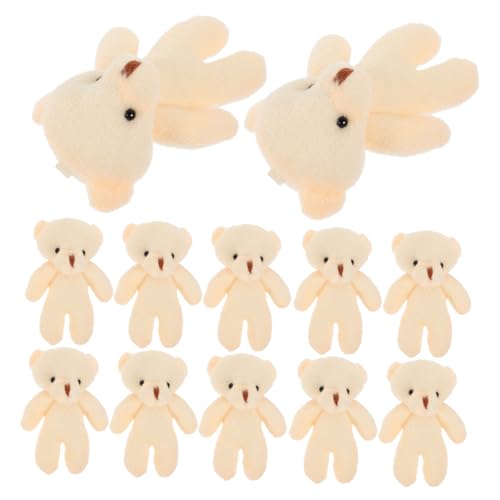 Toyvian 20 Stück Teiliges Mini Plüschbär Niedliche Tragbare Bärenanhänger Pp Baumwolle Realistische Kleine Bärenfiguren als Geschenk und Dekoration Toyvian 20 Stück Teiliges Mini Plüschbär Niedliche Tragbare Bärenanhänger Pp Baumwolle Realistische Kleine Bärenfiguren als Geschenk und Dekoration von Toyvian