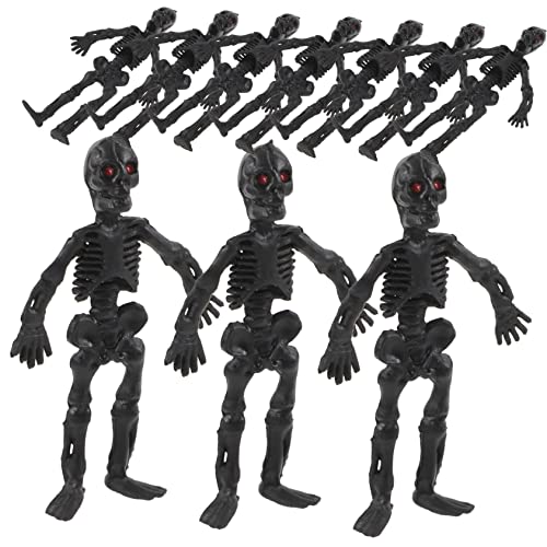 Toyvian 20pcs Halloween Skeleton Dehnes Spielzeug Kinder Entlüfteten Spielzeug Kleine Spielzeug Goodie Bag Füllstoff von Toyvian