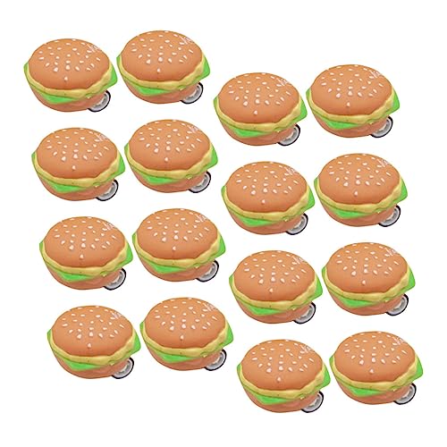 Toyvian 20st Hamburger Rückzugwagen Cars Auto Kinderspielzeug Spielzeuge Spielsachen Interaktives Auto Mit Reibungsantrieb Kinderautospielzeug Plastik von Toyvian