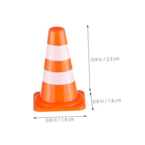 Toyvian 24 Stück Teiliges Mini Verkehrskegel Orange Kleine Baustellenabsperrungen Mini Verkehrsschilder Für Lernspielzeug Verkehrserziehung Kindergarten Toyvian 24 Stück Teiliges Mini Verkehrskegel Orange Kleine Baustellenabsperrungen Mini Verkehrsschilder Für Lernspielzeug Verkehrserziehung Kindergarten von Toyvian