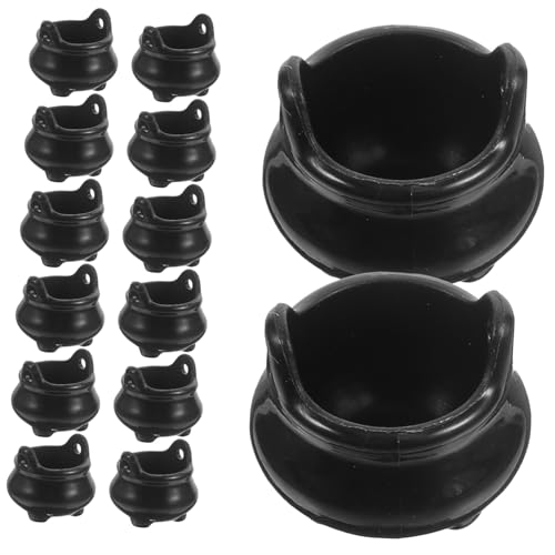 Toyvian 24 Stück Teiliges Miniatur Kunststoff Halloween Dekoration Miniatur Puppenhaus Ornamente Mikro Landschaft Deko Party Tischdeko Schwarz Toyvian 24 Stück Teiliges Miniatur Kunststoff Halloween Dekoration Miniatur Puppenhaus Ornamente Mikro Landschaft Deko Party Tischdeko Schwarz von Toyvian