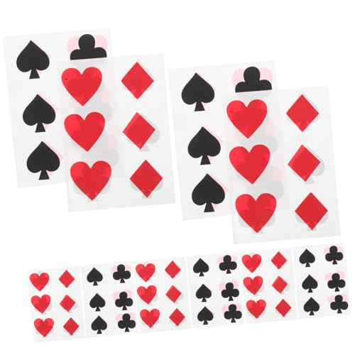 Toyvian 24 Stück Teiliges Selbstklebende Pokerkarten Sticker im Retro Stil Dekorative Aufkleber für Becher Vielseitig Verwendbar für Partys Geburtstage und Dekoration Toyvian 24 Stück Teiliges Selbstklebende Pokerkarten Sticker im Retro Stil Dekorative Aufkleber für Becher Vielseitig Verwendbar für Partys Geburtstage und Dekoration von Toyvian