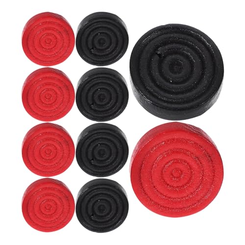 Toyvian 24stücke Holzspielsteine Für Dame Und Schach Runde Spielsteine Schwarze Und Rote Zubehör Für Brettspiele Und Lernspielzeug Toyvian 24stücke Holzspielsteine Für Dame Und Schach Runde Spielsteine Schwarze Und Rote Zubehör Für Brettspiele Und Lernspielzeug von Toyvian