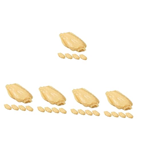 Toyvian 25 STK Hühnerflügel-Modelldekoration künstliche Chicken Nuggets gebackene Hähnchenflügel künstliches Lebensmittelmodell Faux-Food-Modell simuliertes Lebensmittelmodell PVC von Toyvian