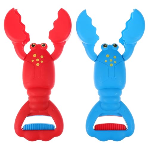 Toyvian 2Pcs Plastik Hummer Klauen Fänger Hummer Grabber Spielzeug Hummer Sand Bagger Squeeze Und Grab Beach Toys Sandbox Sandspielzeug Für Kinder Kleinkind Sommerstrand Schnee Spielzeug von Toyvian