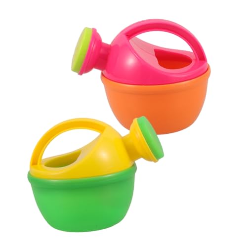 Toyvian 2St Gießkanne Wasserspielzeug Wasserpumpe Badespaß Strand Herd Thermoelement Outdoor-Rollen -Strandspielzeug für Mädchen Badespielzeug Plastik von Toyvian