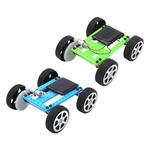 Toyvian 2St Solar-Mars-Rover- Puppenwindeln gefälschte Babysachen experimente für Solarbetriebenes Automodell Solarauto-Wissenschaftsprojekt Abs von Toyvian