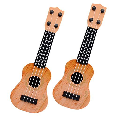 Toyvian Kleiner Ukulele Spielzeug für Kinder 2 Stück Kunststoff Musikspielzeug für Mädchen Lernspielzeug für Vorschulkinder für Musikprojekte und Geburtstagsgeschenke Toyvian Kleiner Ukulele Spielzeug für Kinder 2 Stück Kunststoff Musikspielzeug für Mädchen Lernspielzeug für Vorschulkinder für Musikprojekte und Geburtstagsgeschenke von Toyvian