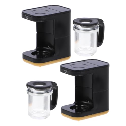 Toyvian 2st Modell Einer Mini-kaffeemaschine Selbstgemachter Bausatz Mini- Spielzeugboot Auto Cartoon-Kissen Kleiner Produktionsbausatz Gefüllte Puppe Plastik von Toyvian