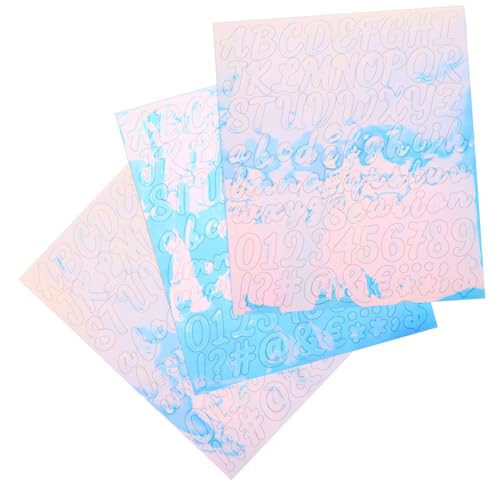 Toyvian 3 Blätter Metallische Buchstaben Aufkleber Selbstklebend Ablösbar für Briefkästen Adressetiketten DIY Dekoration Glatten Oberflächen Vielseitig Einsetzbar Toyvian 3 Blätter Metallische Buchstaben Aufkleber Selbstklebend Ablösbar für Briefkästen Adressetiketten DIY Dekoration Glatten Oberflächen Vielseitig Einsetzbar von Toyvian