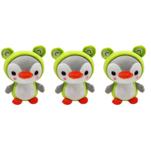 Toyvian 3 STK Plüschtier Pinguin Körperkissen für Kinder mha plüsch Tiere für Kinder Cartoon-Pinguin-Puppe Spielzeug Plüschtiere Pinguin Plüschtier Frosch Baby Kleiner Pinguin PP Baumwolle Toyvian 3 STK Plüschtier Pinguin Körperkissen für Kinder mha plüsch Tiere für Kinder Cartoon-Pinguin-Puppe Spielzeug Plüschtiere Pinguin Plüschtier Frosch Baby Kleiner Pinguin PP Baumwolle von Toyvian